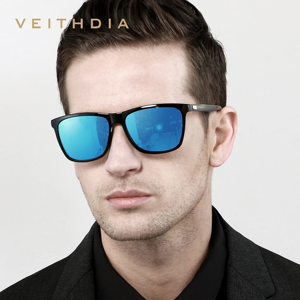 VEITHDIA Unisex Retro Polarized Sunglasses 6108