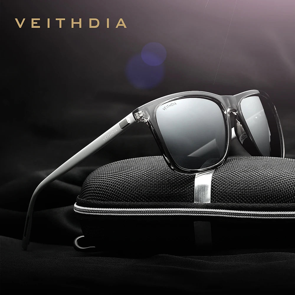 VEITHDIA Unisex Retro Polarized Sunglasses 6108