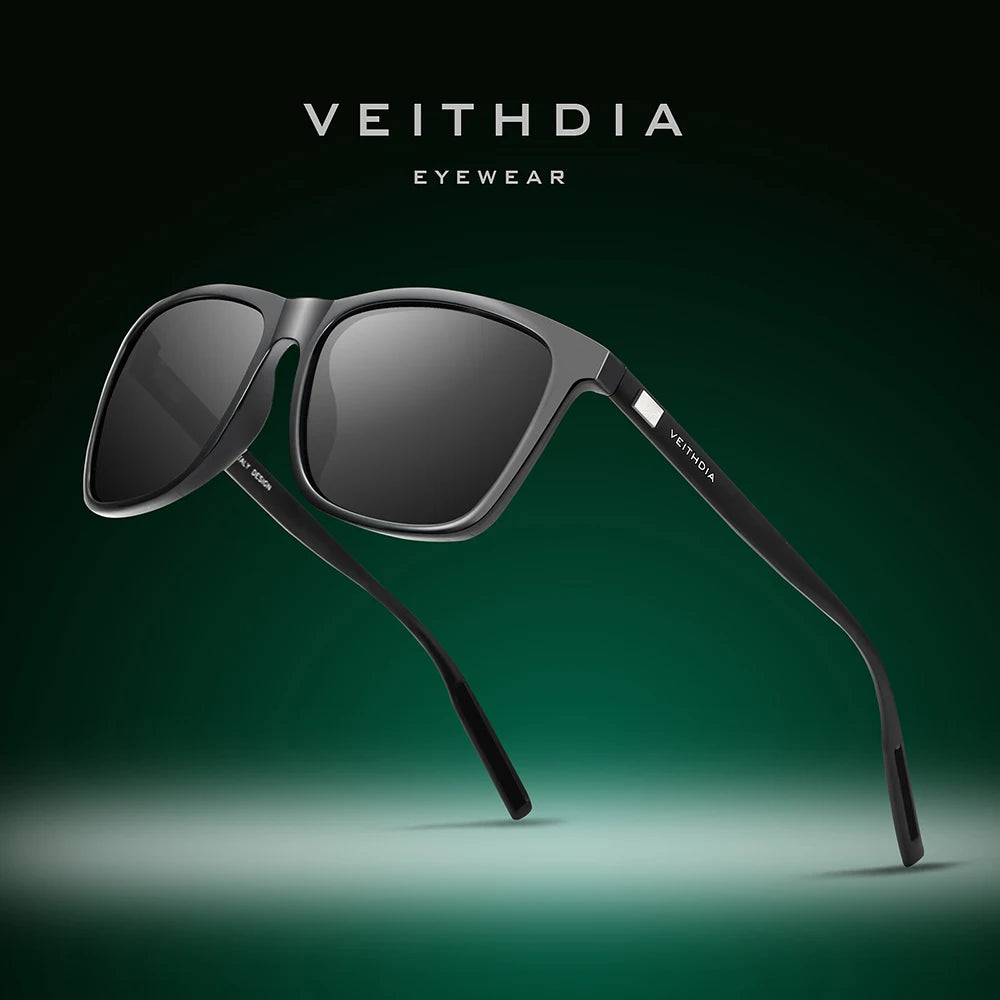 VEITHDIA Unisex Retro Polarized Sunglasses 6108
